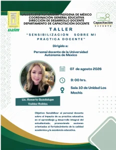Sensibilización sobre mi práctica docente_resultado